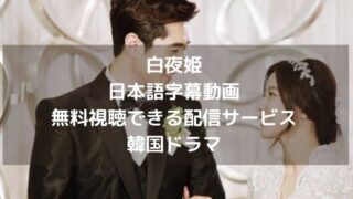 白夜姫の日本語字幕動画を無料視聴できる配信サービス｜韓国ドラマ